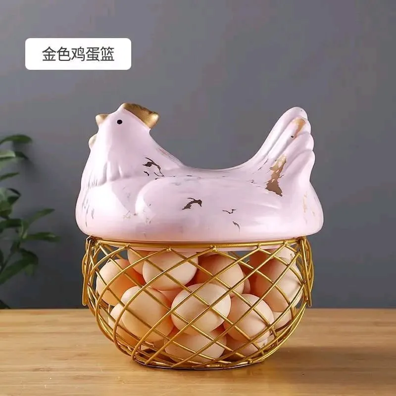 Eggs holder pink colour