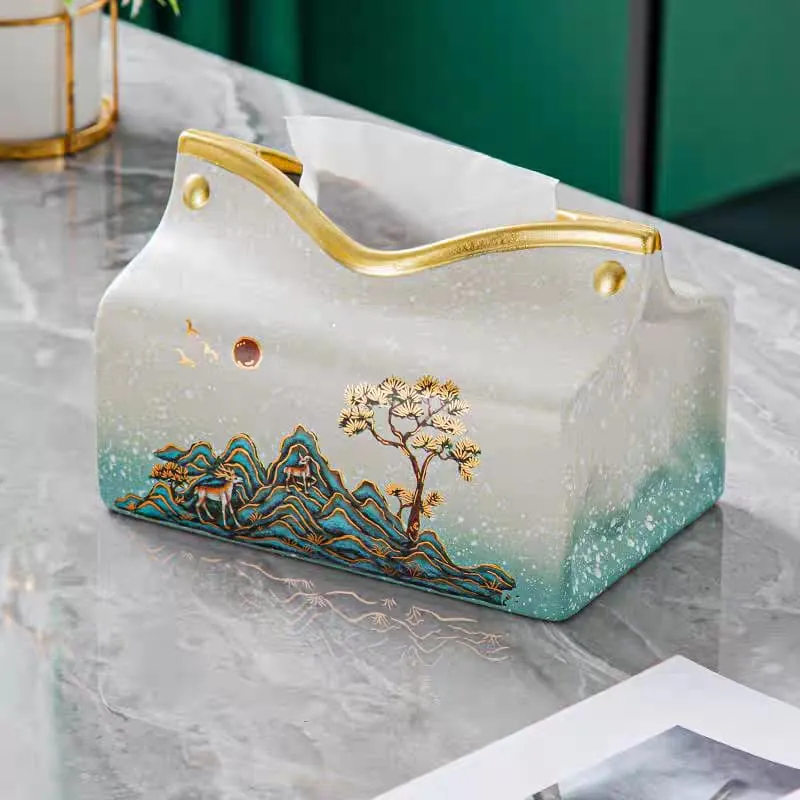 Ceramic Tissue Box Ornaments