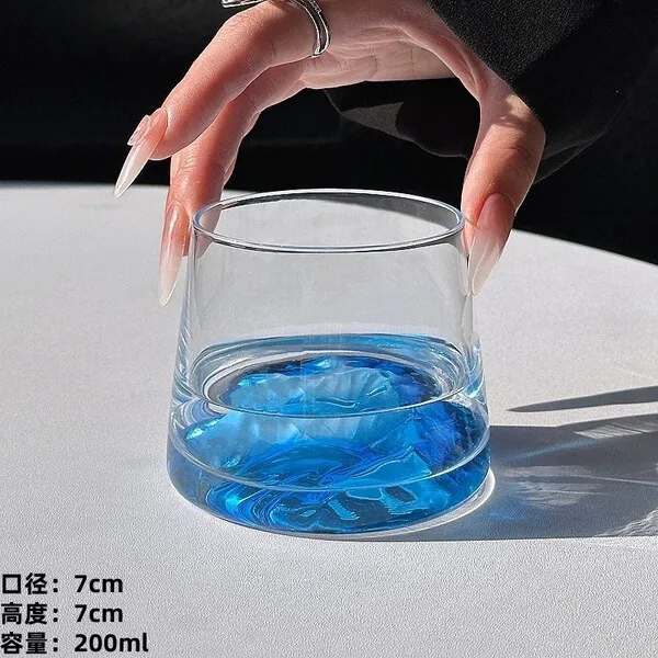 Mount fuji cup-blue