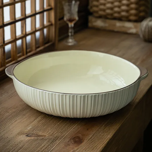 2600 ML Lingsu-double ear disc off-white 10.6inch
