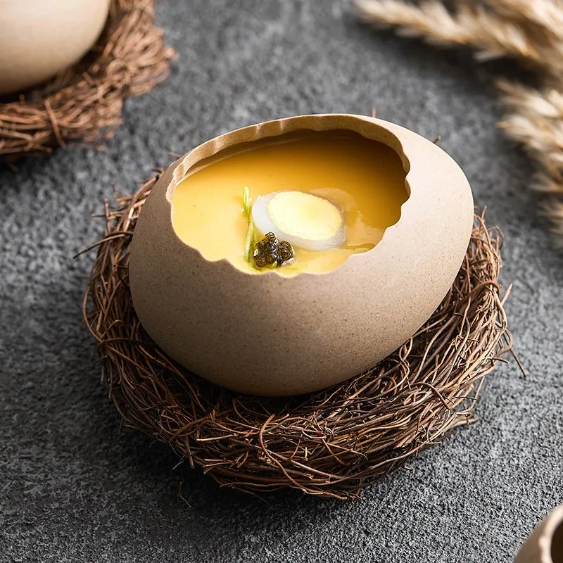 1 Pcs Small Egg sheild dessert bowl