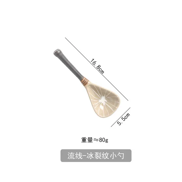 Big size Streamline-ice crack spoon 1 (Copy)