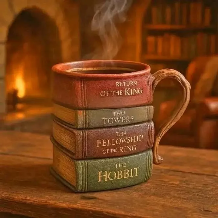 1 Pcs book cup- Model -2