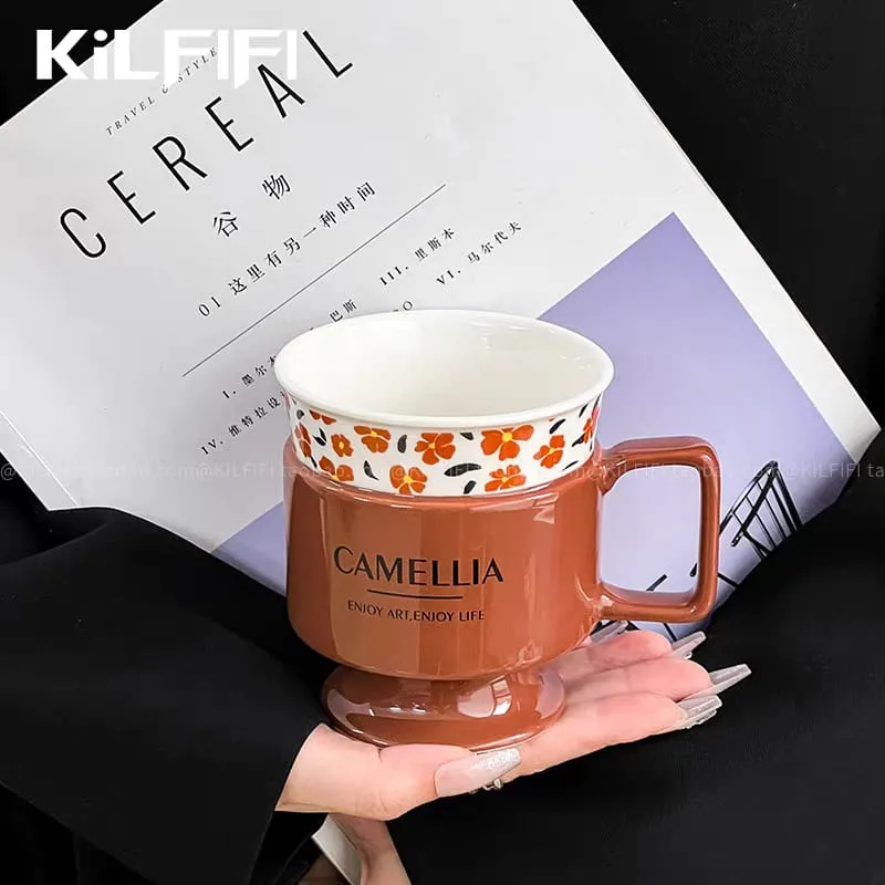 Asthetic cup brown