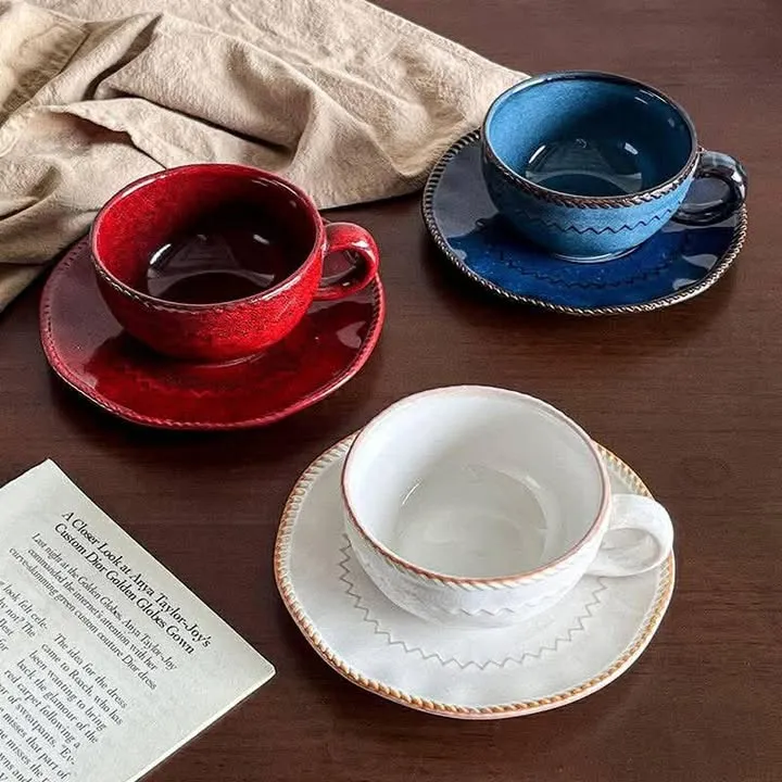 3 Pis 3 colour cup set