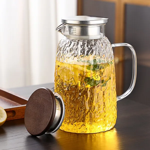 Transparent tree pattern pot-stainless steel lid