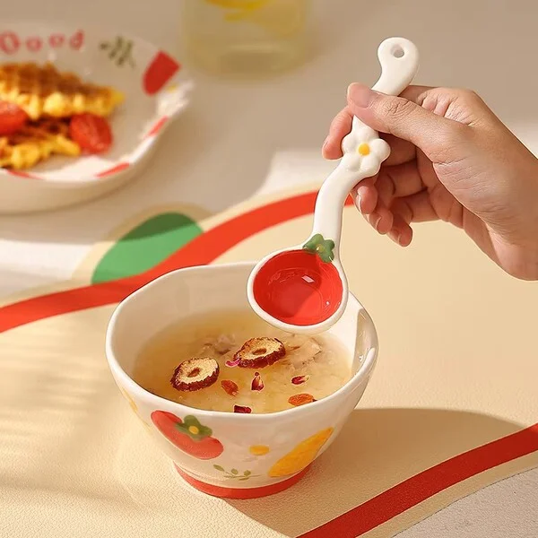 5-inch rice bowl & Soup spoon